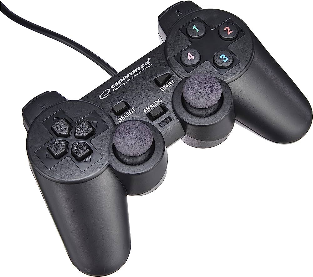 Esperanza EG102 Gaming Controller Gamepad PC,Playstation 3 Analogue / Digital USB 2.0 Black_3
