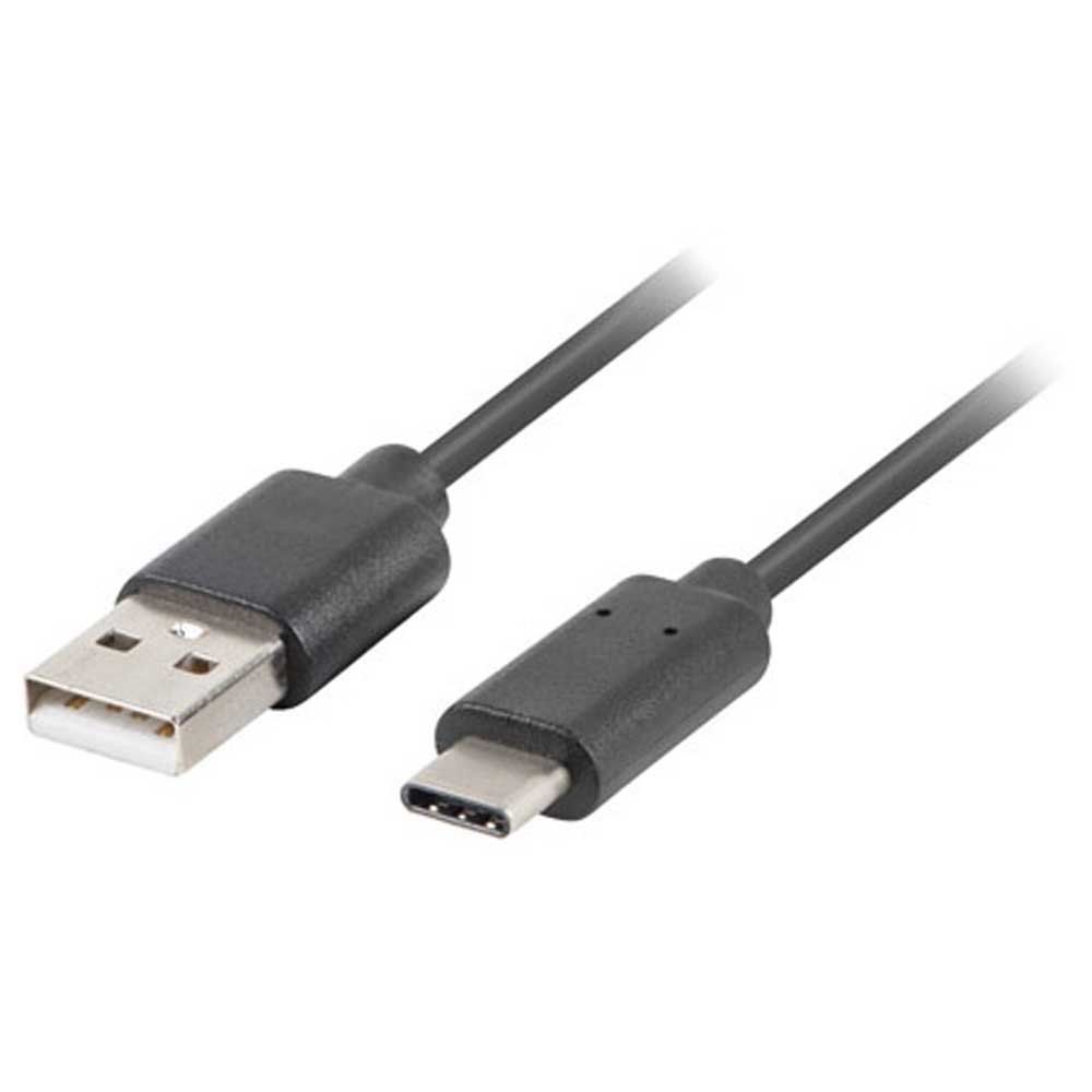 Lanberg CA-USBA-20CU-0010-BK USB cable 1m 2.0 USB A Black_1