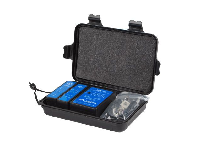 Lanberg NT-0404 network cable tester PoE tester Black,Blue_5