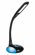 Activejet LED desk lamp VENUS BLACK with RGB base_1