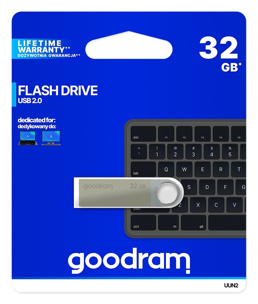 Goodram 32GB USB 2.0 USB flash drive USB Type-A Black,Silver_3
