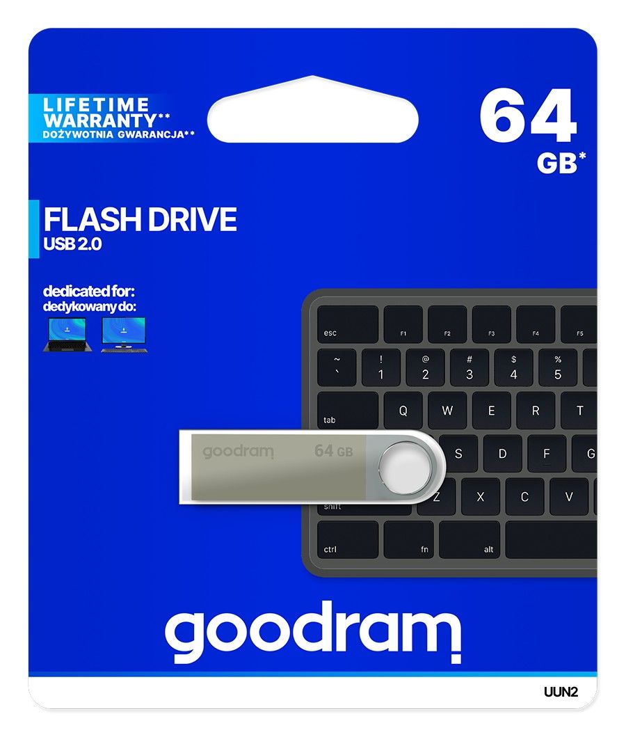 Goodram UUN2 USB 2.0 USB flash drive 64 GB USB Type-A Silver_3