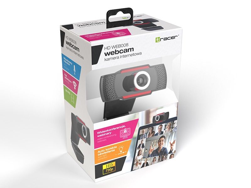 Tracer HD WEB008 webcam 1280x720p USB 2.0 Black_8