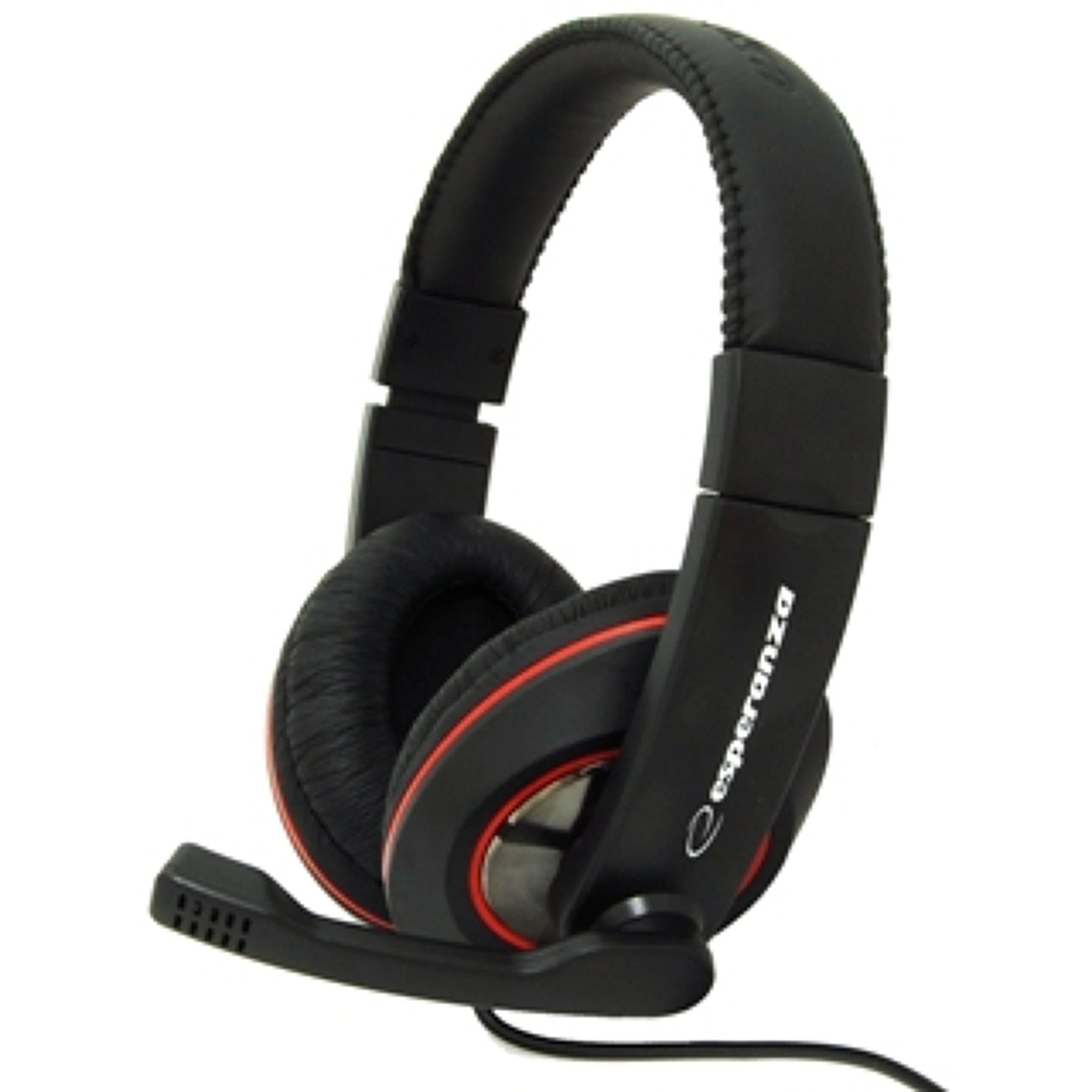 Esperanza EH118 headphones/headset Head-band Black, Red_1