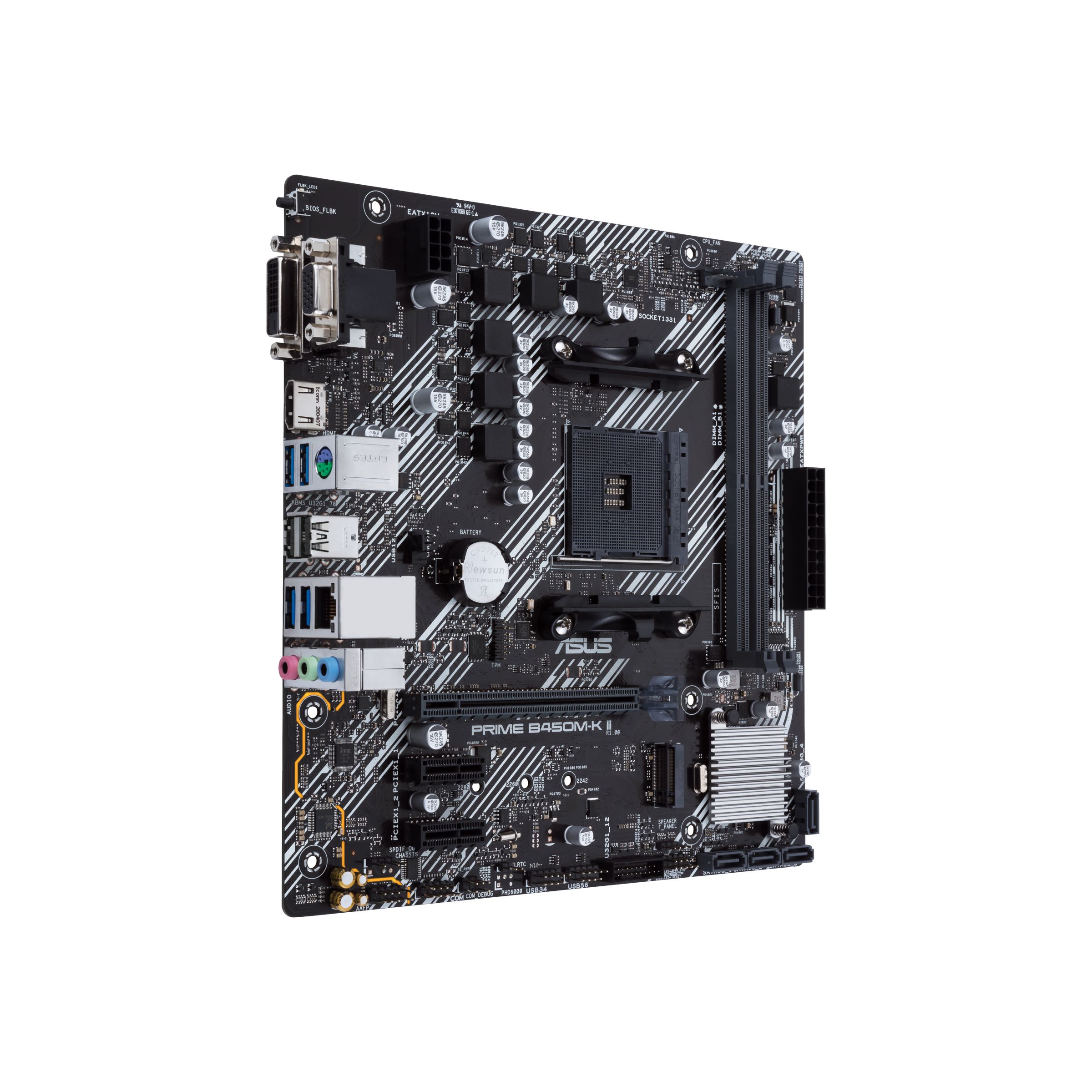 ASUS Prime B450M-K II AMD B450 Socket AM4  micro ATX_3