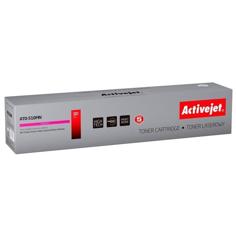Activejet ATO-510MN toner for OKI printer; OKI 44469722 replacement; Supreme; 5000 pages; magenta_1