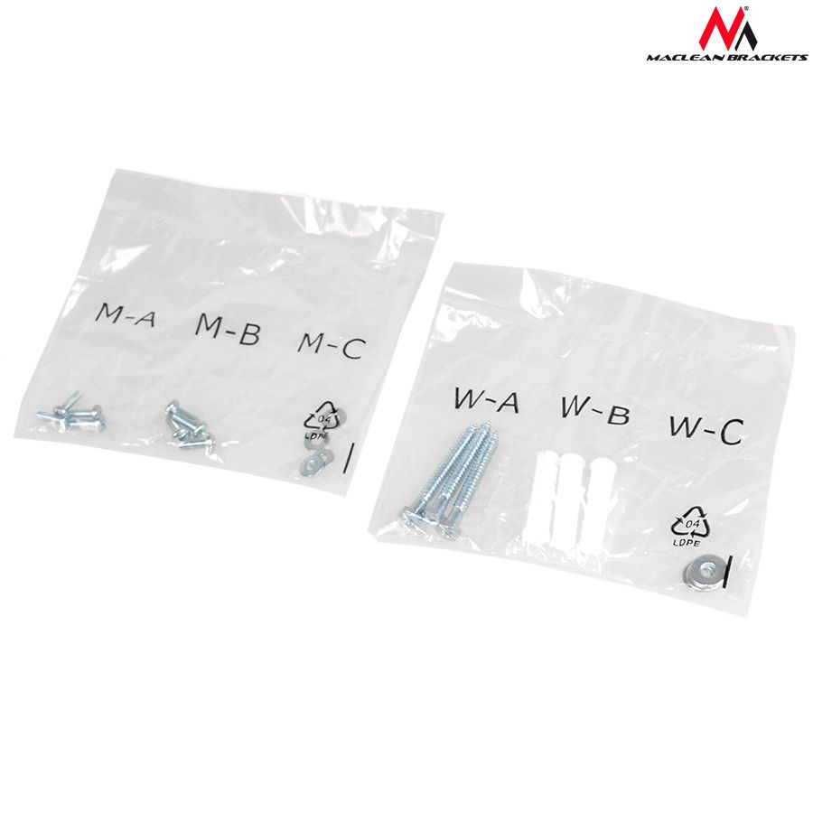 Maclean MC-670 Wall Mount Bracket LCD Adjustable Wall TV Bracket up to 20kg_8