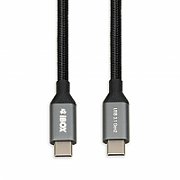 I-BOX USB C/USB C, 50 cm USB cable 3.2 Gen 2 (3.1 Gen 2) Black_2