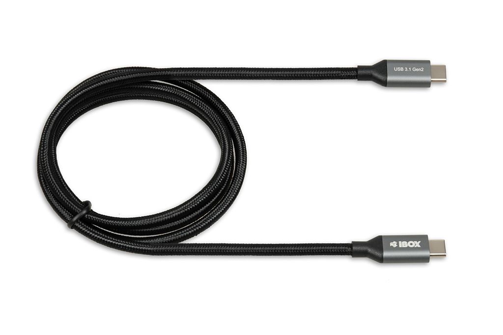 I-BOX USB C/USB C, 50 cm USB cable 3.2 Gen 2 (3.1 Gen 2) Black_3