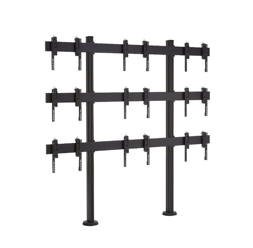 Stand Videowall 3x3 Vogel's FMVW3355 de podea, pt. ecrane de 55