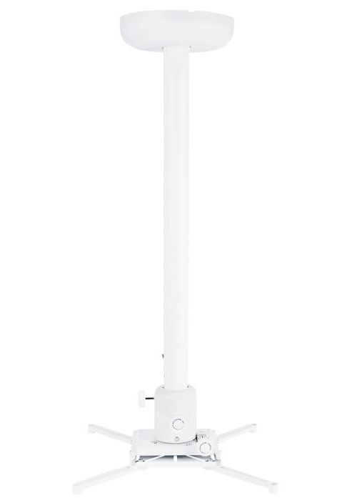 Suport videoproiector de tavan Multibrackets 1787, reglabil 90-160cm, reglaj fin, alb_1