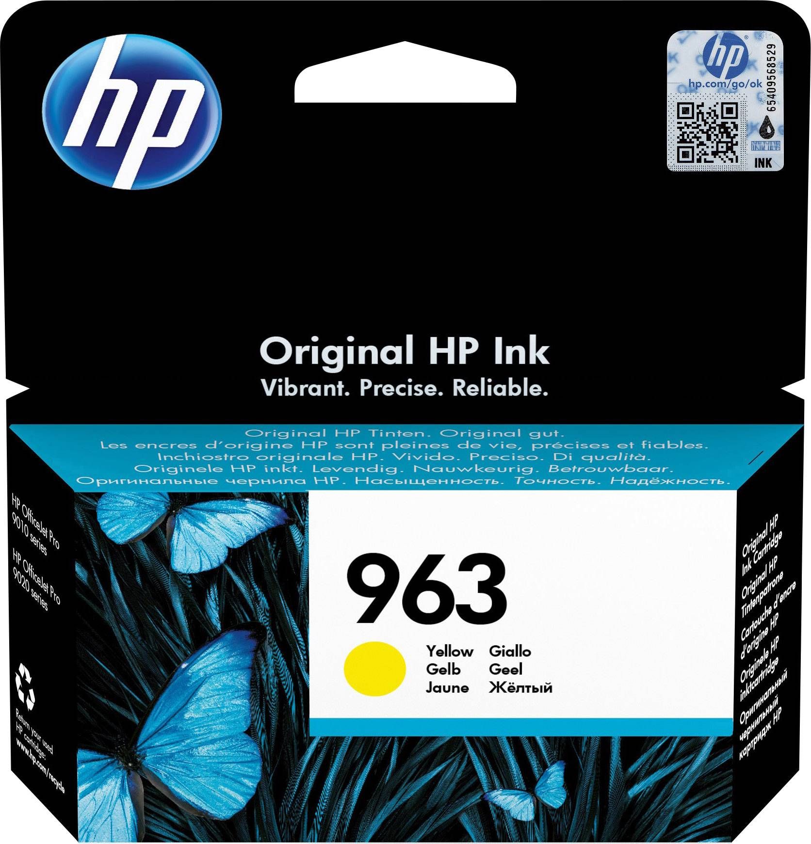 Cartus Cerneala Original HP Yellow, nr.963, pentru OfficeJet Pro 9010|9013|9014|9020|9023 , 700, incl.TV 0.11 RON, 