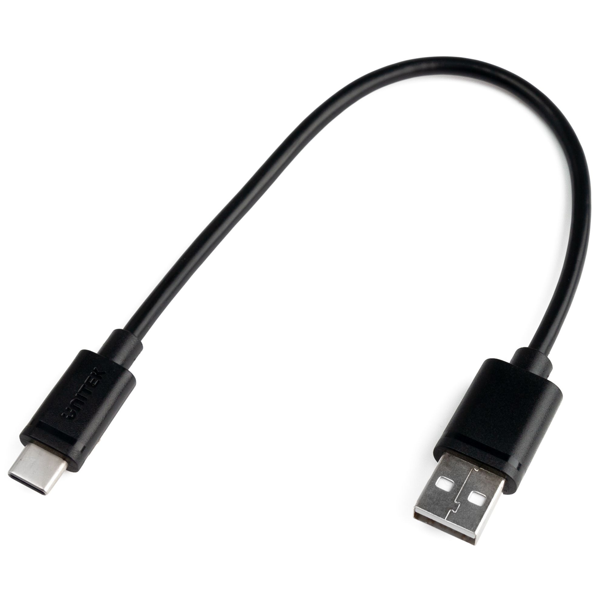 UNITEK USB CABLE USB-A — USB-C 25CM, Y-C480BK_5