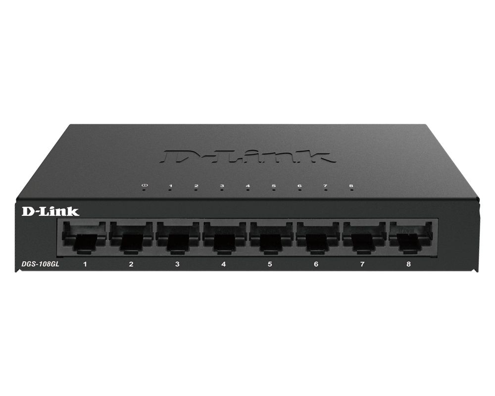 8-Port Desktop Switch  DGS-108GL