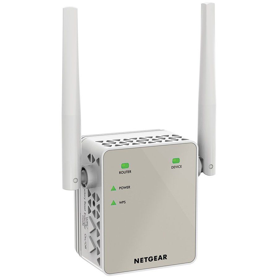 NETGEAR EX6120-100PES Netgear AC1200 WiFi Range Extender - 802.11ac, 1PT, Wall-plug Ext. Ant (EX6120)_1