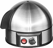 Clatronic EK 3321 egg cooker 7 egg(s) 400 W Black, Stainless steel_1