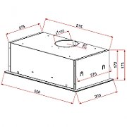 Teka GFG 2 388 m³/h Under-cupboard Black_2