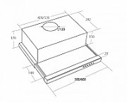 Akpo WK-7 Light Eco 60 Built-under cooker hood Inox_3