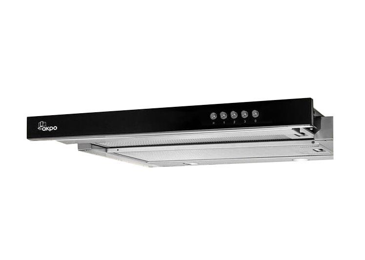 Akpo WK-7 Light Glass 50 Under-cabinet cooker hood Inox, Black_2