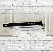 Akpo WK-7 Light Glass 50 Under-cabinet cooker hood Inox, Black_3