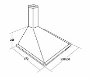 Cooker hood Akpo WK-5 Elegant Turbo 60 Inox_2