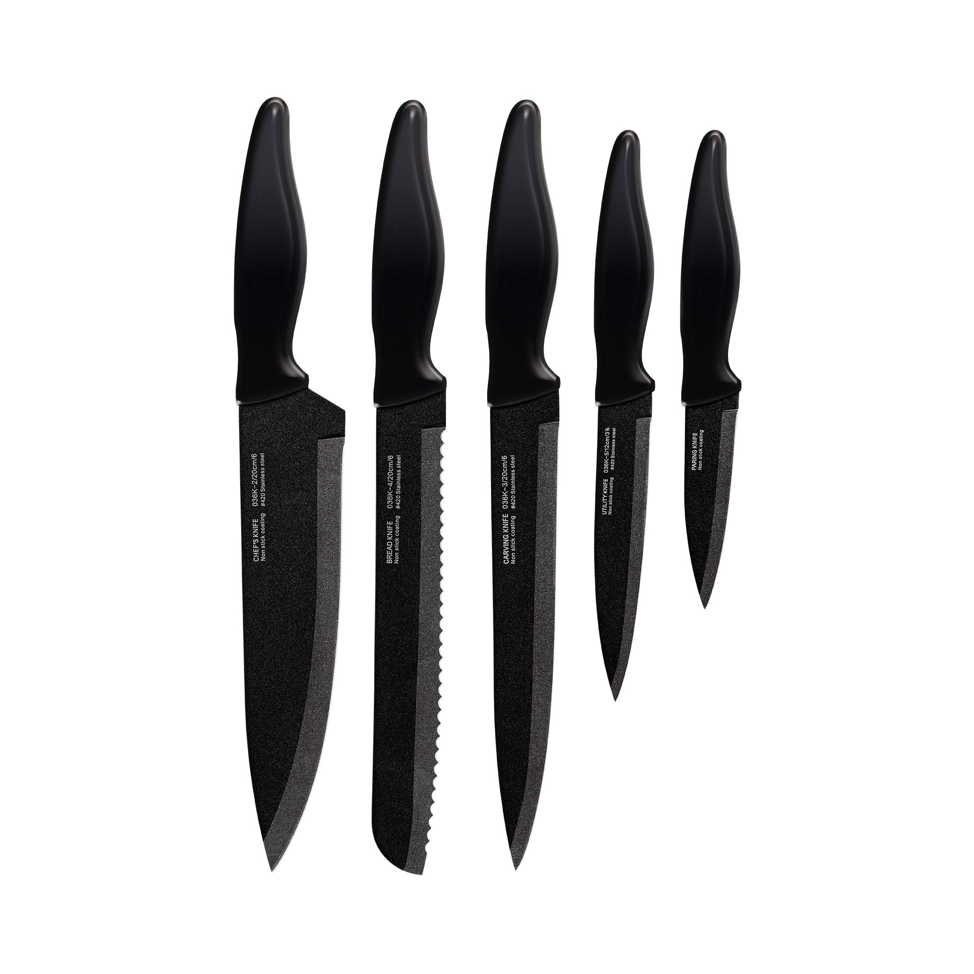 SMILE SNS-3 knife set Knife/cutlery block set 6 pc(s)_2
