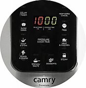 Camry CR 6409 multi cooker 6 L 1000 W Black,Stainless steel_9
