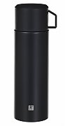 ZWILLING THERMO (39500-514-0) Thermo jug with a mug 1 liter Stainless steel Black_1