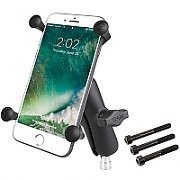 RAM Mounts X-Grip Large Phone Mount with Motorcycle Handlebar Clamp Base_1