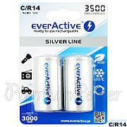 Rechargeable Batteries everActive R14/C Ni-MH 3500 mAh ready to use_1