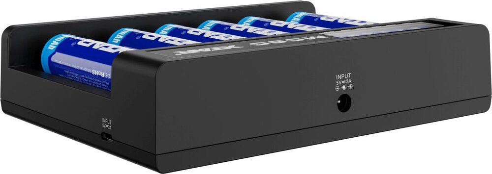 Battery charger for cylindrical Li-ion batteries 18650 Xtar MC6C_1