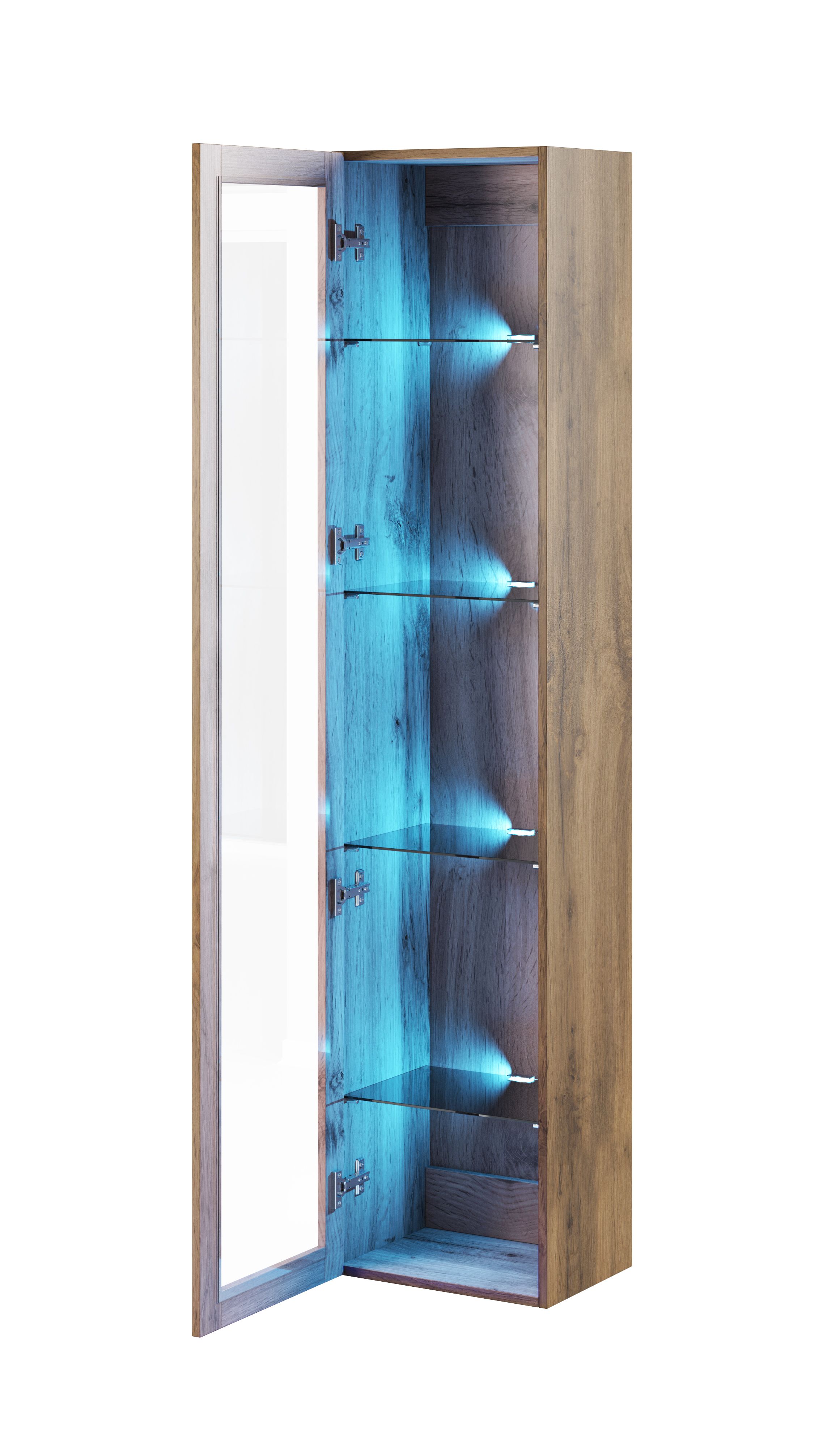 Cama Glass-case VIGO '180' 180/40/30 wotan oak_2