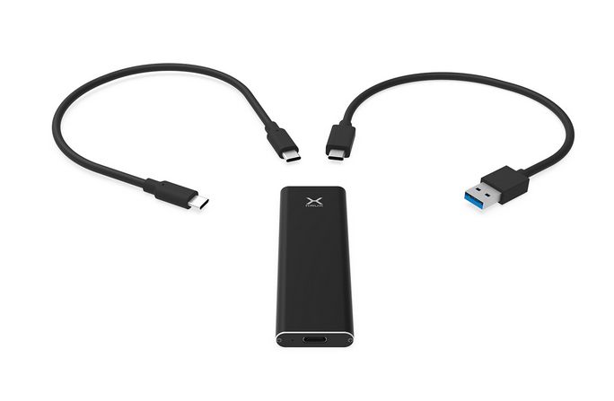 KRUX KRX0058 storage drive enclosure SSD enclosure Black M.2_3