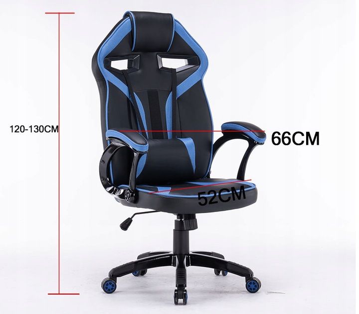 Gaming swivel chair DRIFT, blue_1