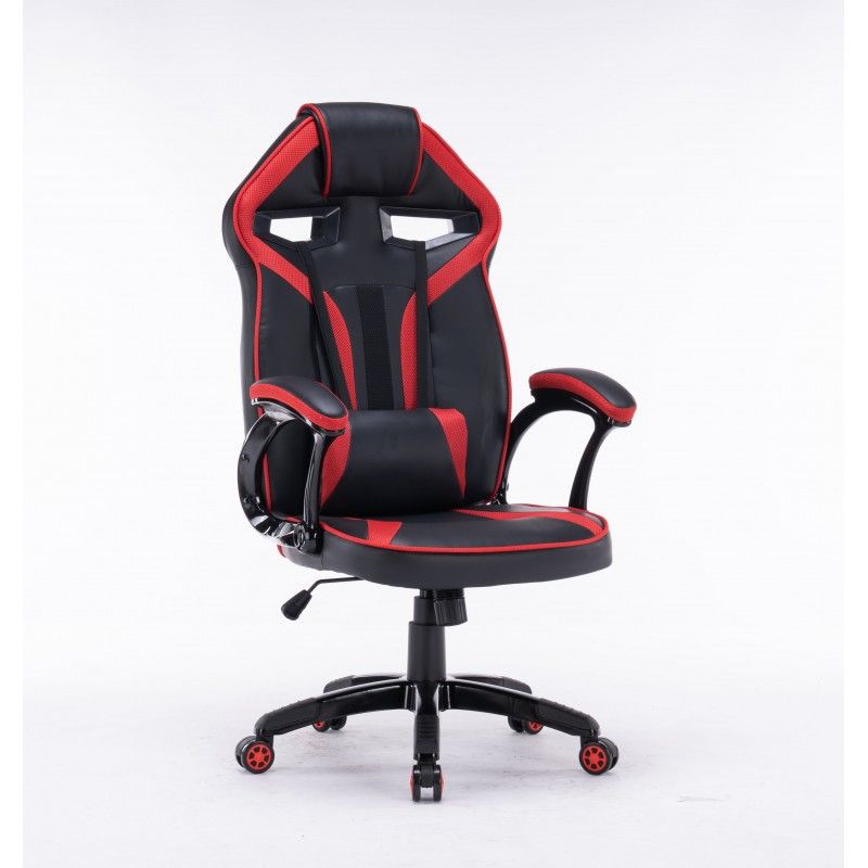 GAMING SWIVEL CHAIR DRIFT RED_4