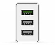 KRUX charger with 3 USB sockets, QC 3.0 30 W_3