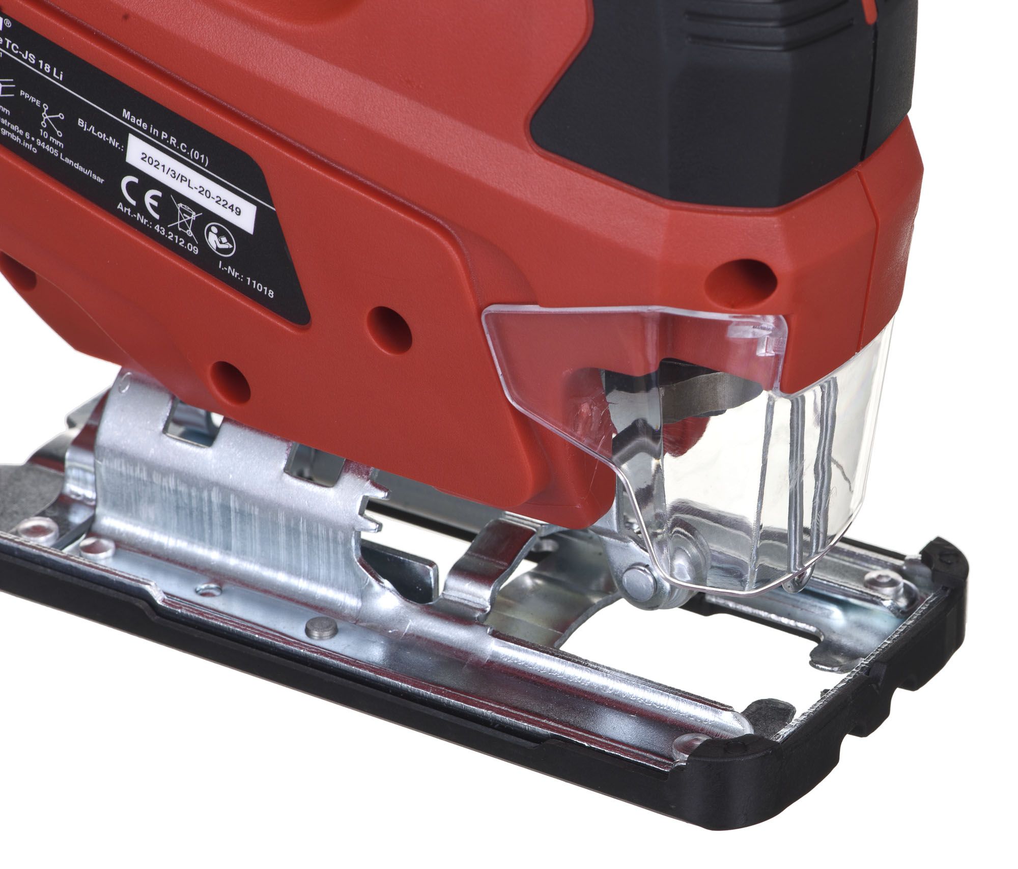 EINHELL TC-JS 18 LI-SOLO (4321209) power jigsaw 18V KWB Black, Red_6