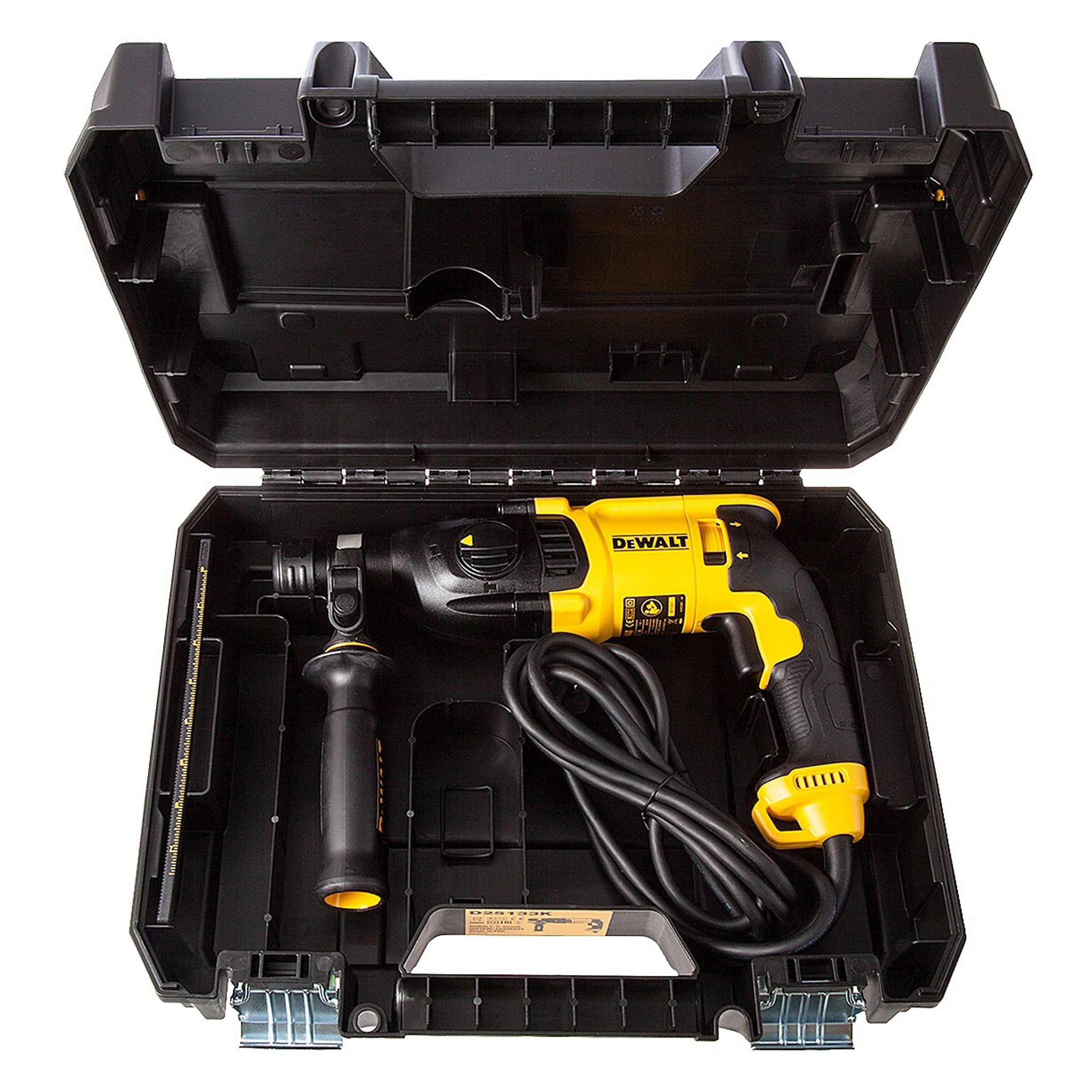 DeWALT D25133K rotary hammer SDS Plus 1500 RPM 800 W_1