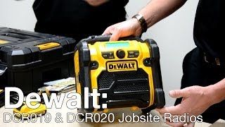 DeWALT DCR019-QW radio Worksite Black,Yellow_2