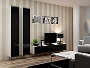Cama Full cabinet VIGO '180' 180/40/30 white/black gloss_18