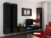 Cama Full cabinet VIGO '180' 180/40/30 black/black gloss_13