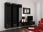 Cama Full cabinet VIGO '180' 180/40/30 black/black gloss_15