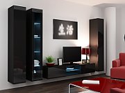 Cama Full cabinet VIGO '180' 180/40/30 black/black gloss_16