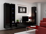 Cama Full cabinet VIGO '180' 180/40/30 black/black gloss_6
