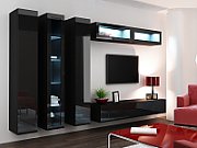 Cama Full cabinet VIGO '180' 180/40/30 black/black gloss_10