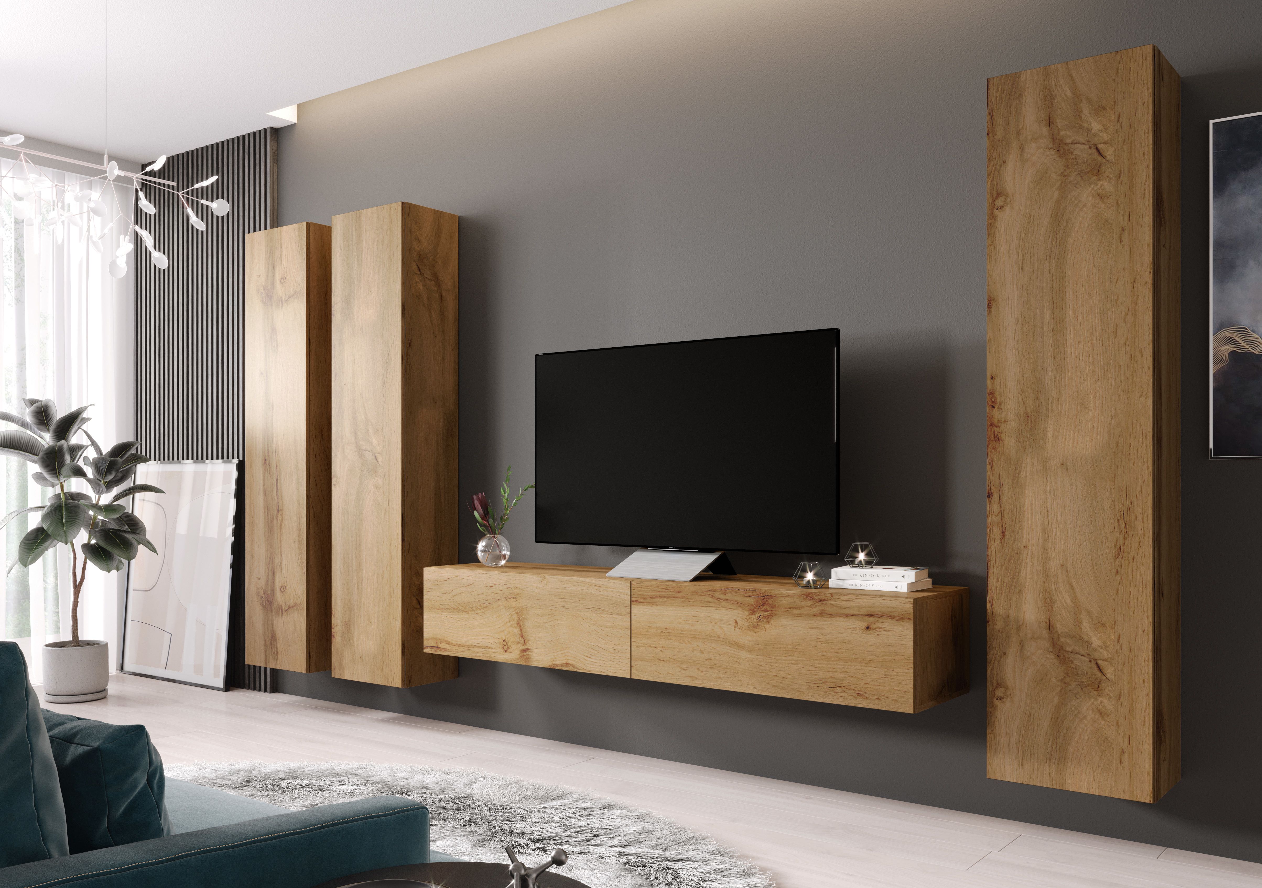 Cama Full cabinet VIGO '180' 180/40/30 wotan oak_6