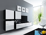 Cama Square cabinet VIGO 50/50/30 black/white gloss_2