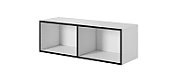 Cama open storage cabinet ROCO RO2 112/37/37 white/black_1