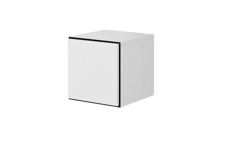 Cama full storage cabinet ROCO RO5 37/37/39 white/black/white_1