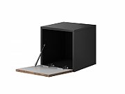 Cama full storage cabinet ROCO RO5 37/37/39 black/black/white_2